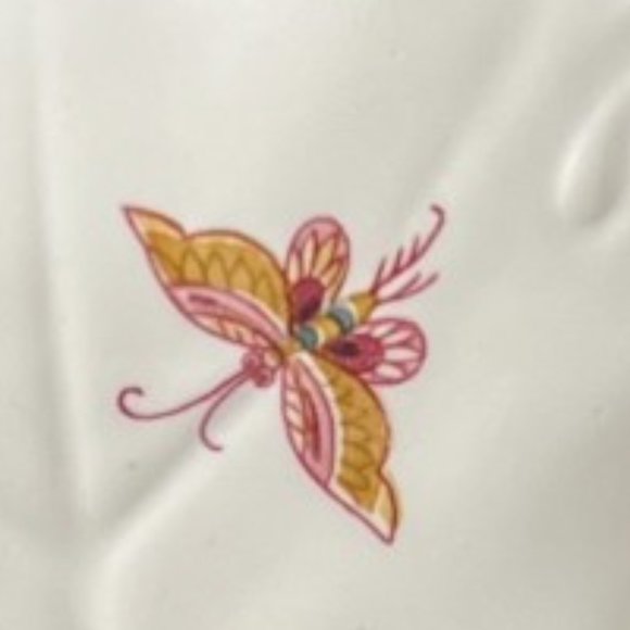 Vtg Jardin by ANDREA BY SADEK Oval Ceramic Leaf Dishes Japan 1980s READ - Picture 10 of 16